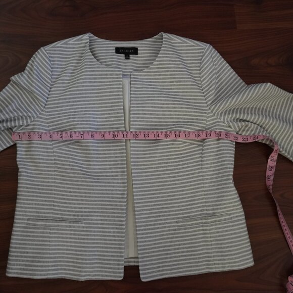 Talbots Striped Skirt Suit Set - Picture 8 of 13
